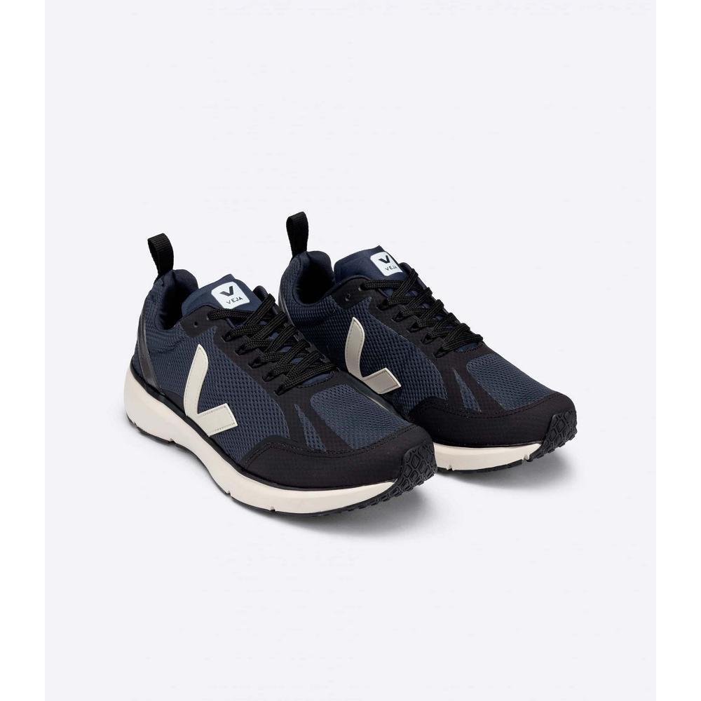 Veja CONDOR 2 ALVEOMESH Loopschoenen Heren Black/White | BE 131SGL